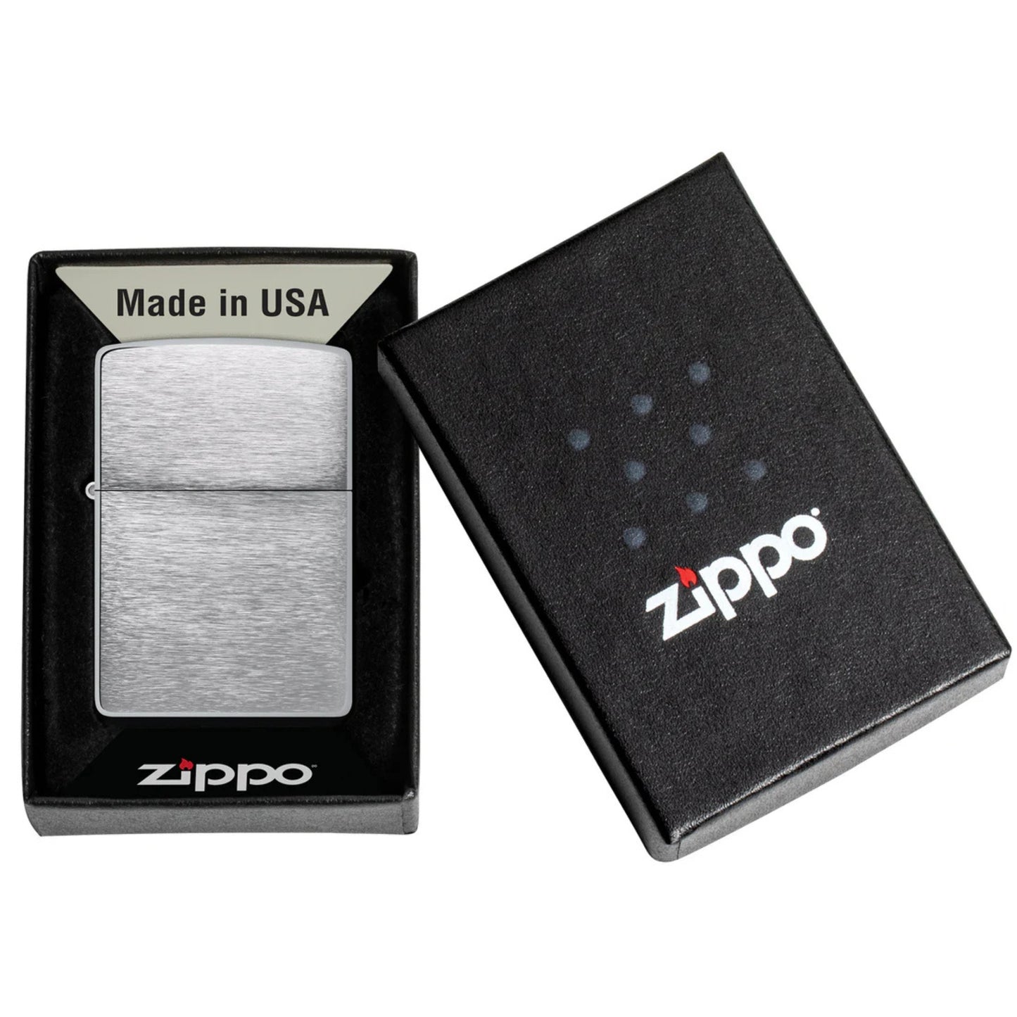 Encendedor Zippo 200 Classic Brushed Chrome