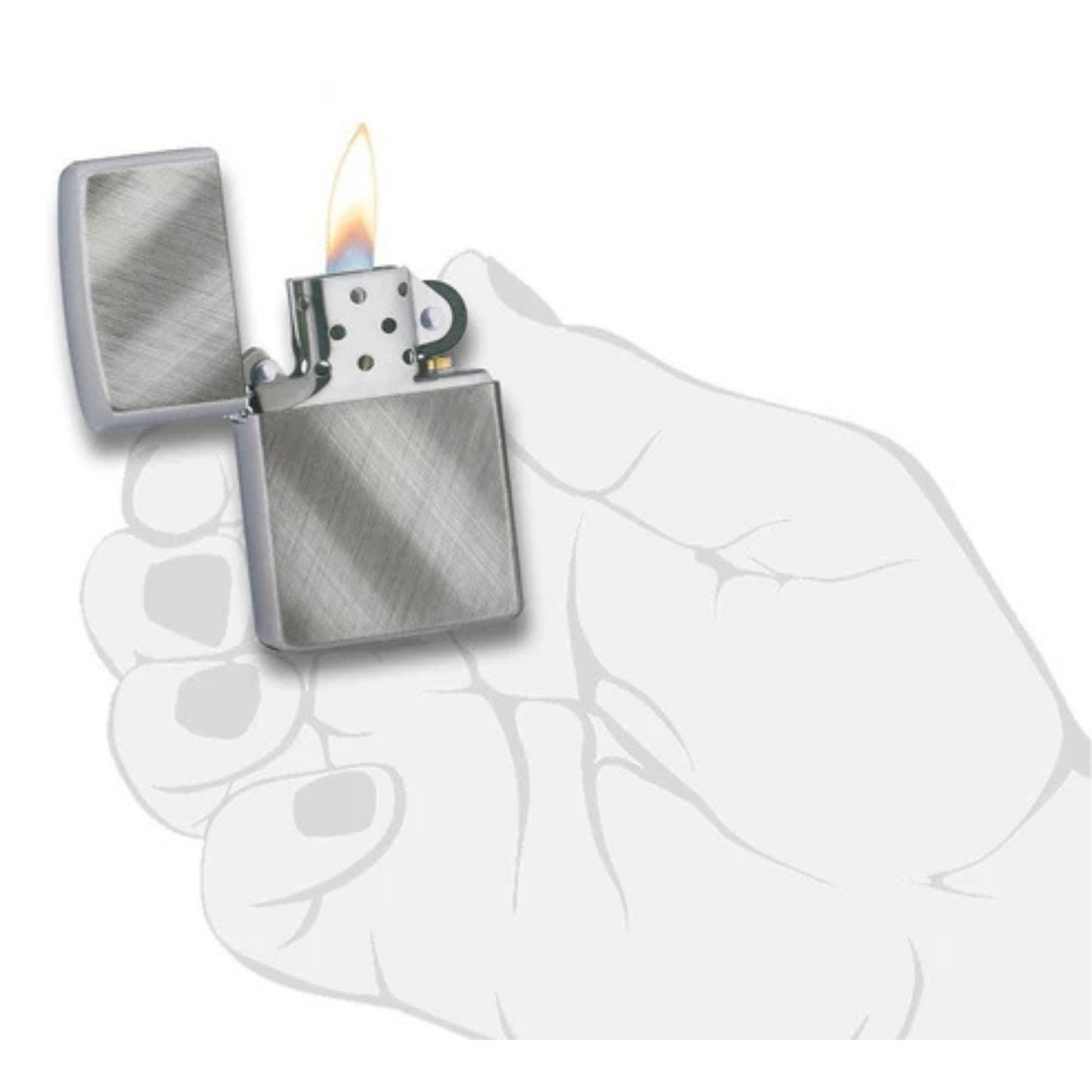 Encendedor Zippo 28182 Classic Diagonal Weave