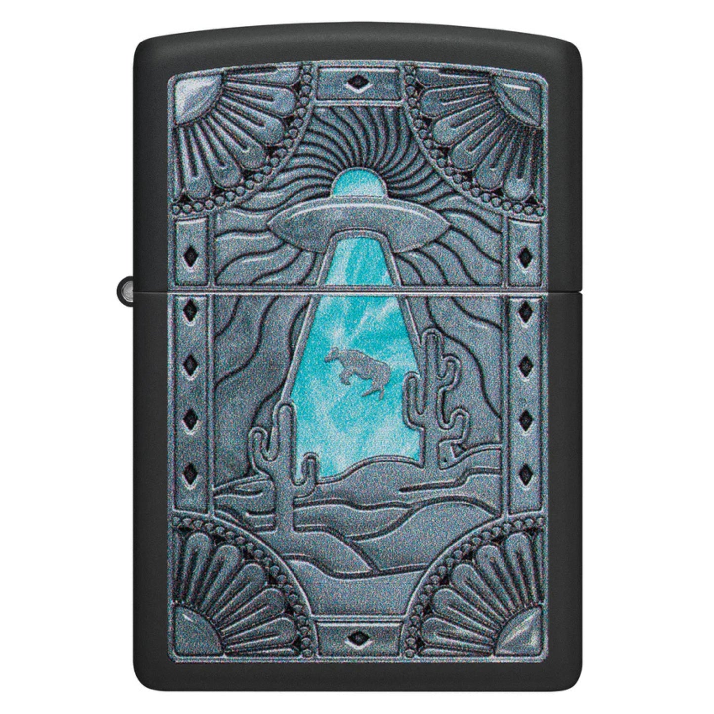 Encendedor Zippo 218 Cow Abduction Design