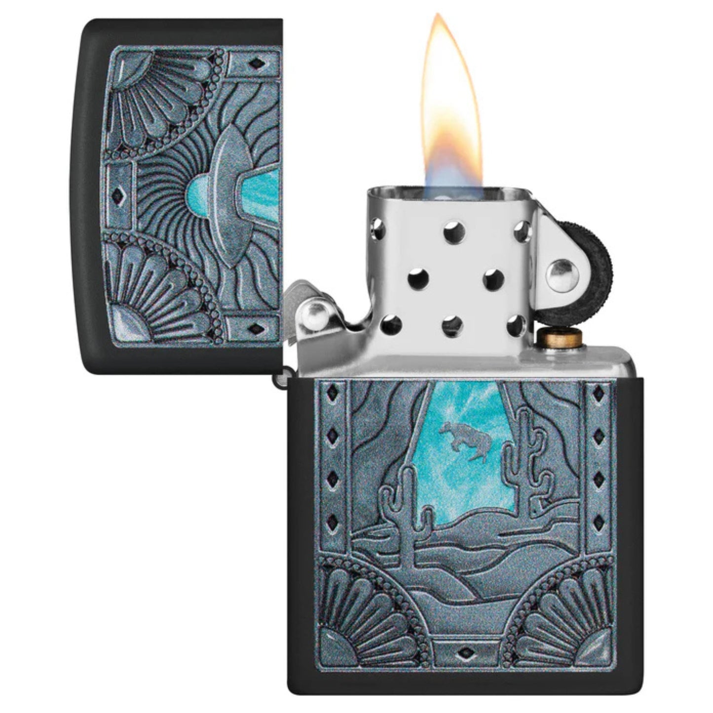 Encendedor Zippo 218 Cow Abduction Design