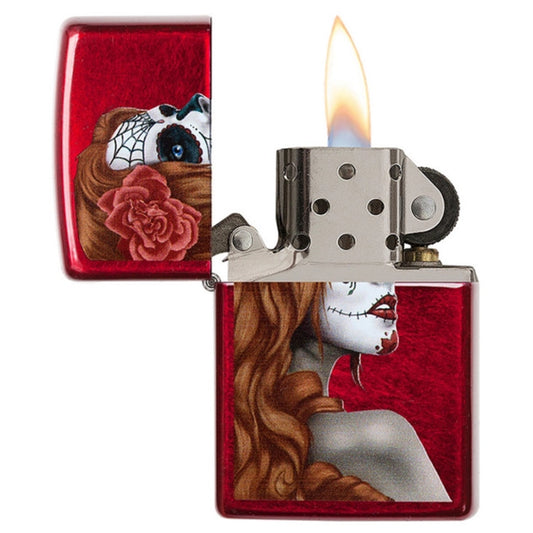 Encendedor Zippo 28830 Day of The Dead Girl