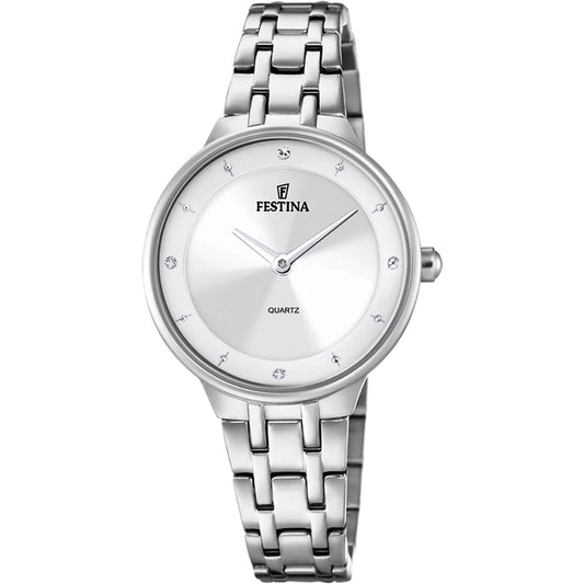 Reloj Festina Mujer F20600/1  Mademoiselle Esfera Plateada
