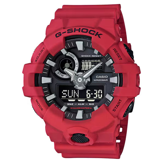 Reloj Casio G-SHOCK GA-700-4A Rojo