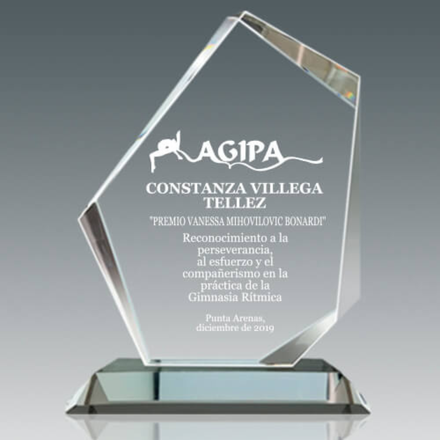 Galvano de Cristal CTA-20 Grabado Láser Personalizado