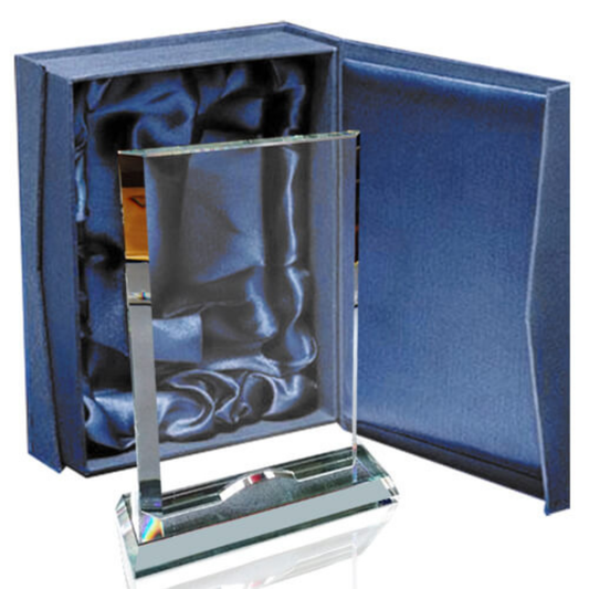 Galvano de Cristal Rectangular LSA 066 Grabado Láser Personalizado