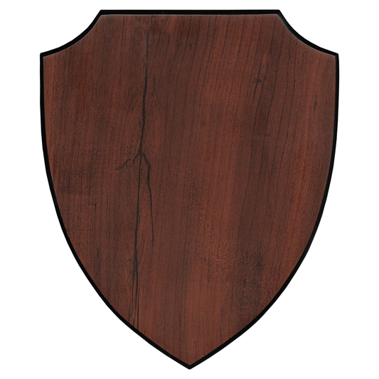 Galvano Escudo de Madera MDF Grabado Láser Personalizado