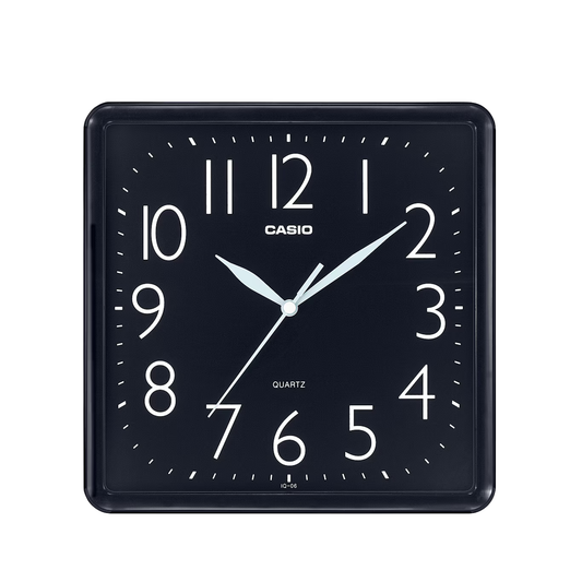 Reloj Mural Casio IQ-06-1 Negro