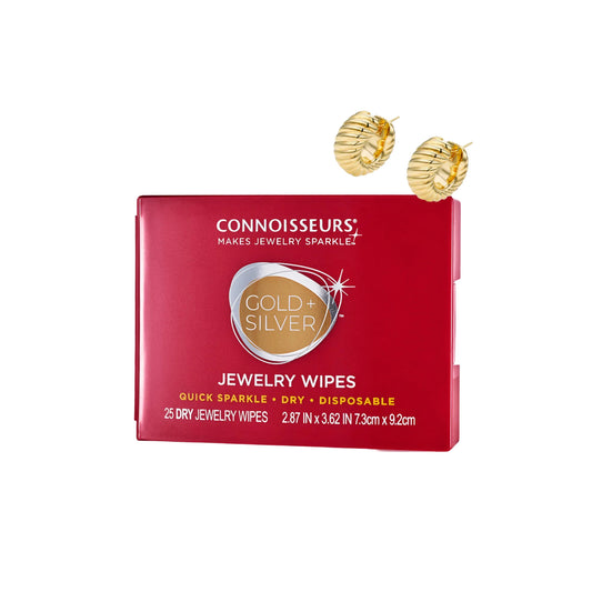 Connoisseurs Jewerly Wipes - Paños de Limpieza para Oro y Plata 25 un.