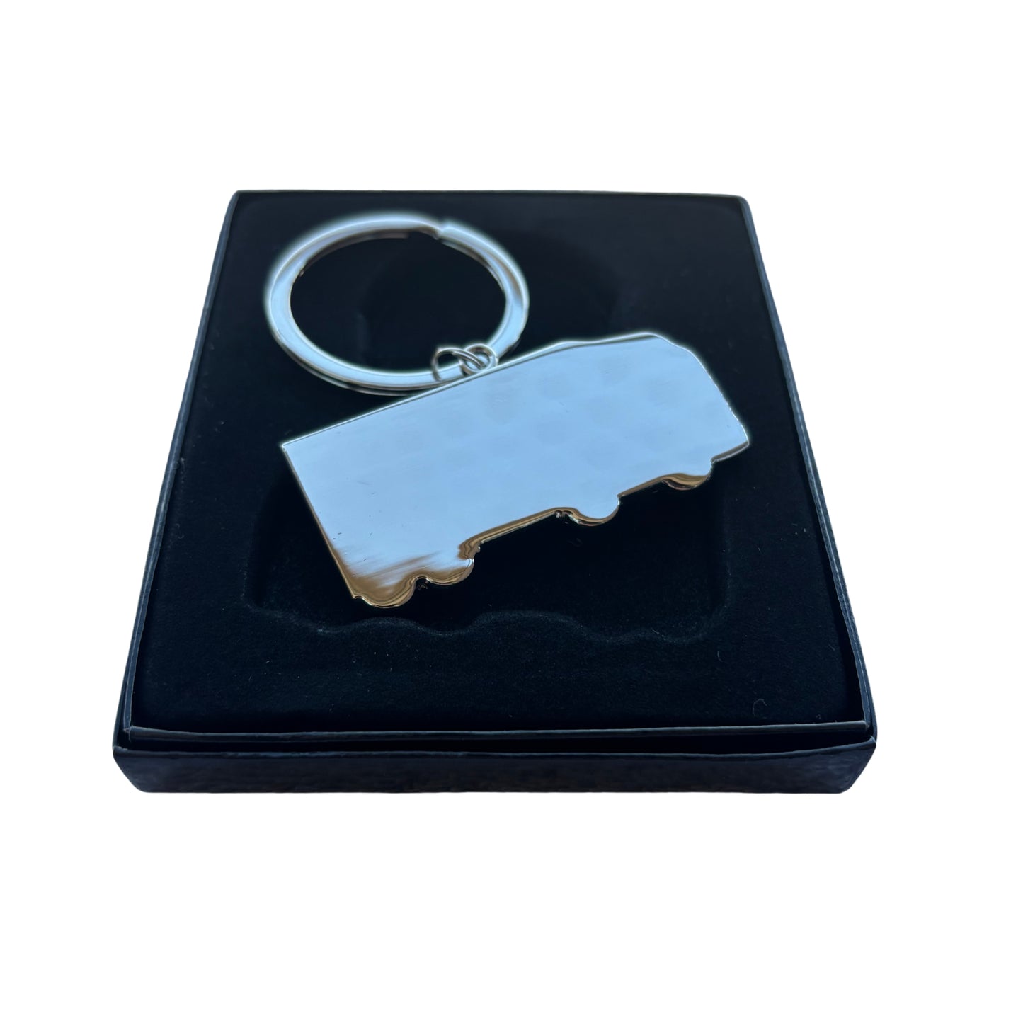 Llavero Camión de Carga Metálico Grabado Personalizado