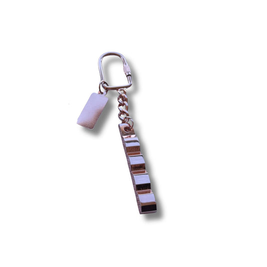 Llavero Lingote de Cobre Grabado Personalizado