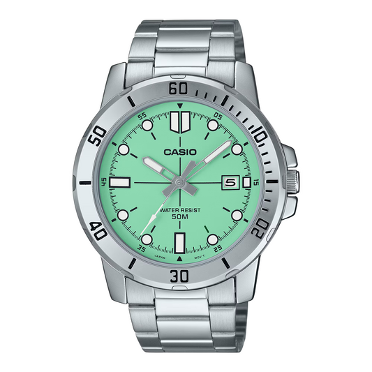 Reloj Casio MTP-VD01D-3E1 Verde Menta