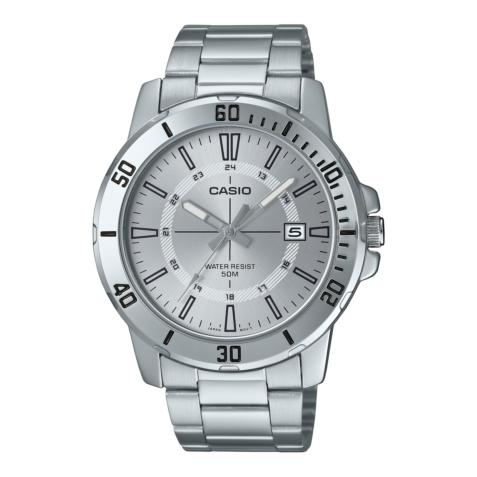 Reloj Casio MTP-VD01D-7C Hombre Plateado – Joyería Acron Cauquenes