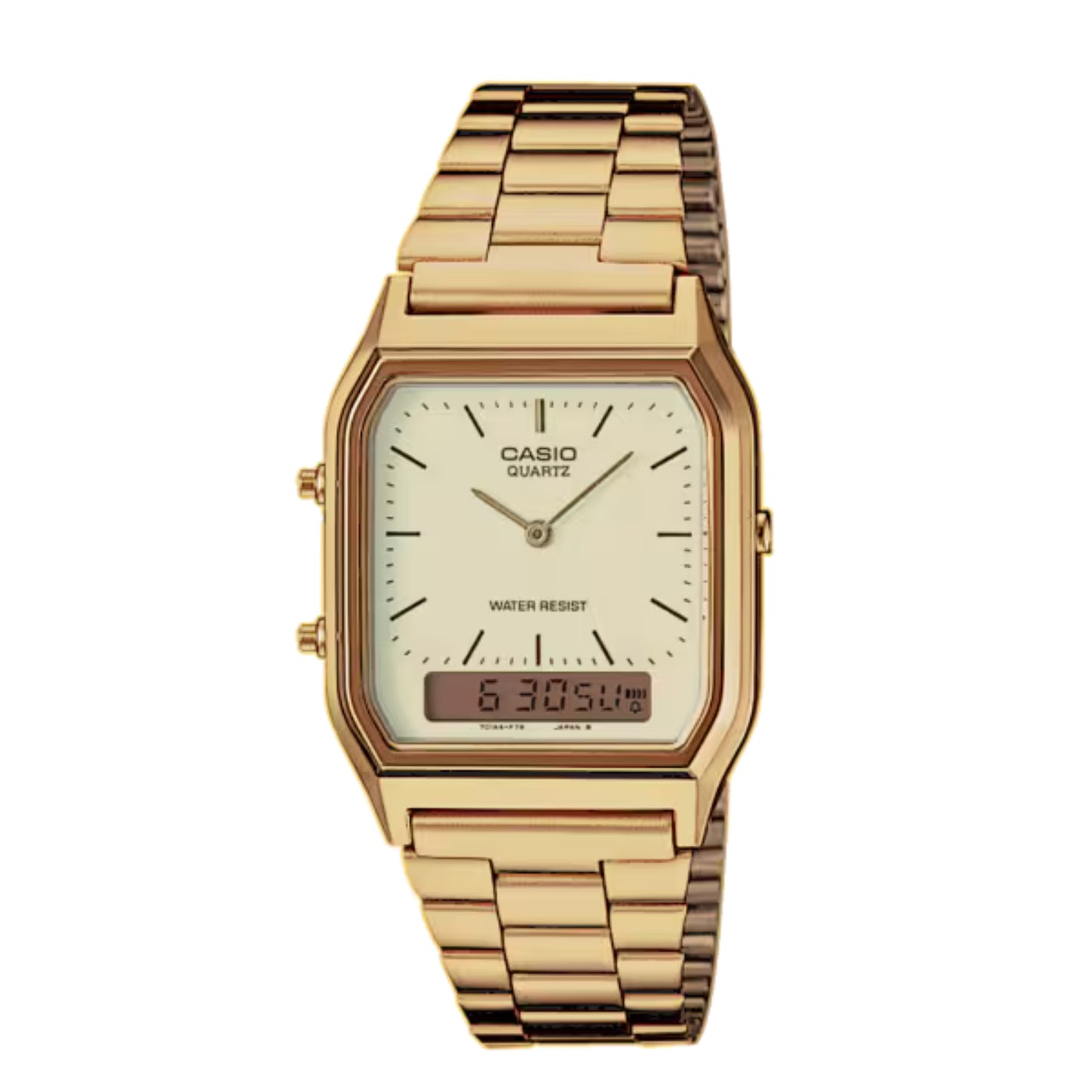 Reloj Casio Unisex AQ-230GA-9D Análogo Digital Dorado