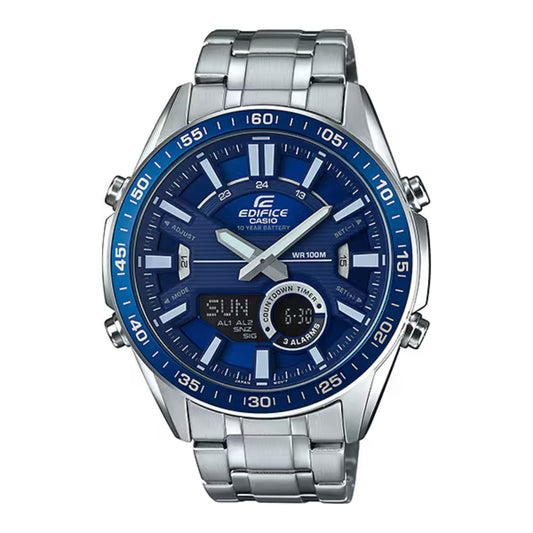 Reloj Casio Edifice EFV-C100D-2AV Esfera Azul