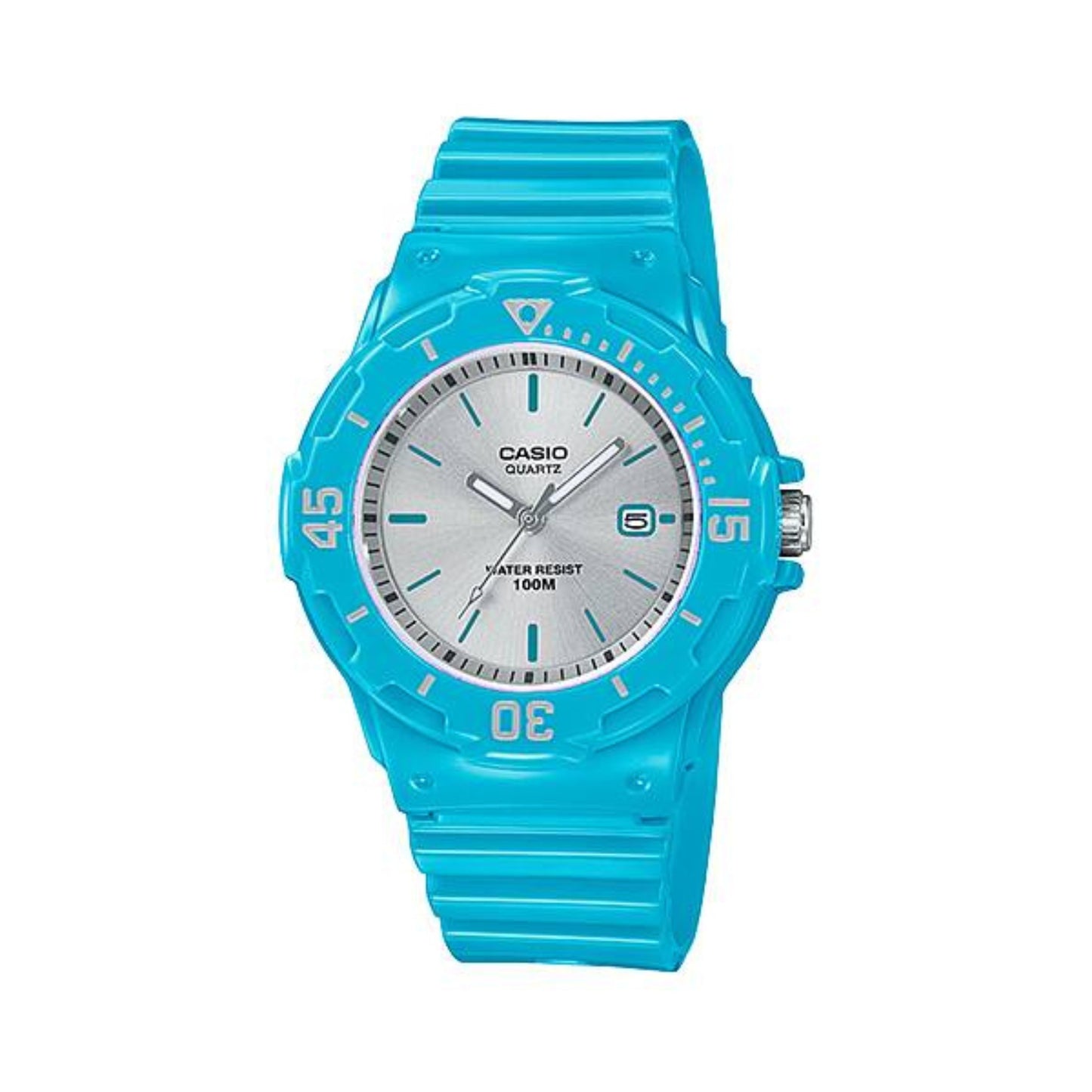 Reloj Casio Mujer LRW-200H-2E3V Análogo Deportivo Celeste