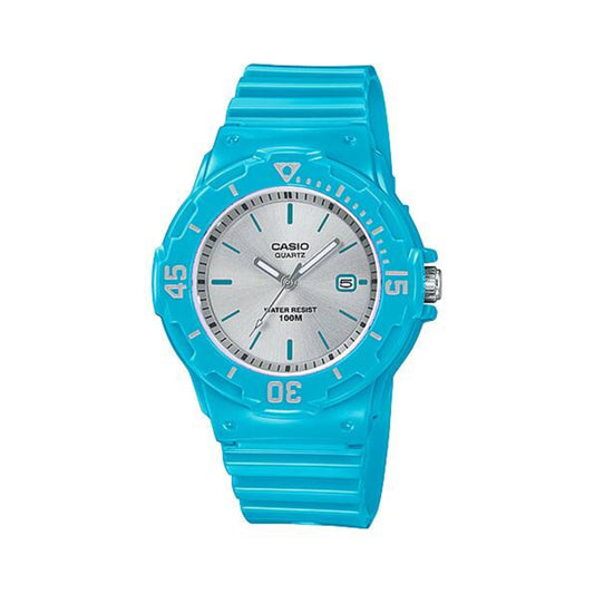 Reloj Casio Mujer LRW-200H-2E3V Análogo Deportivo Celeste