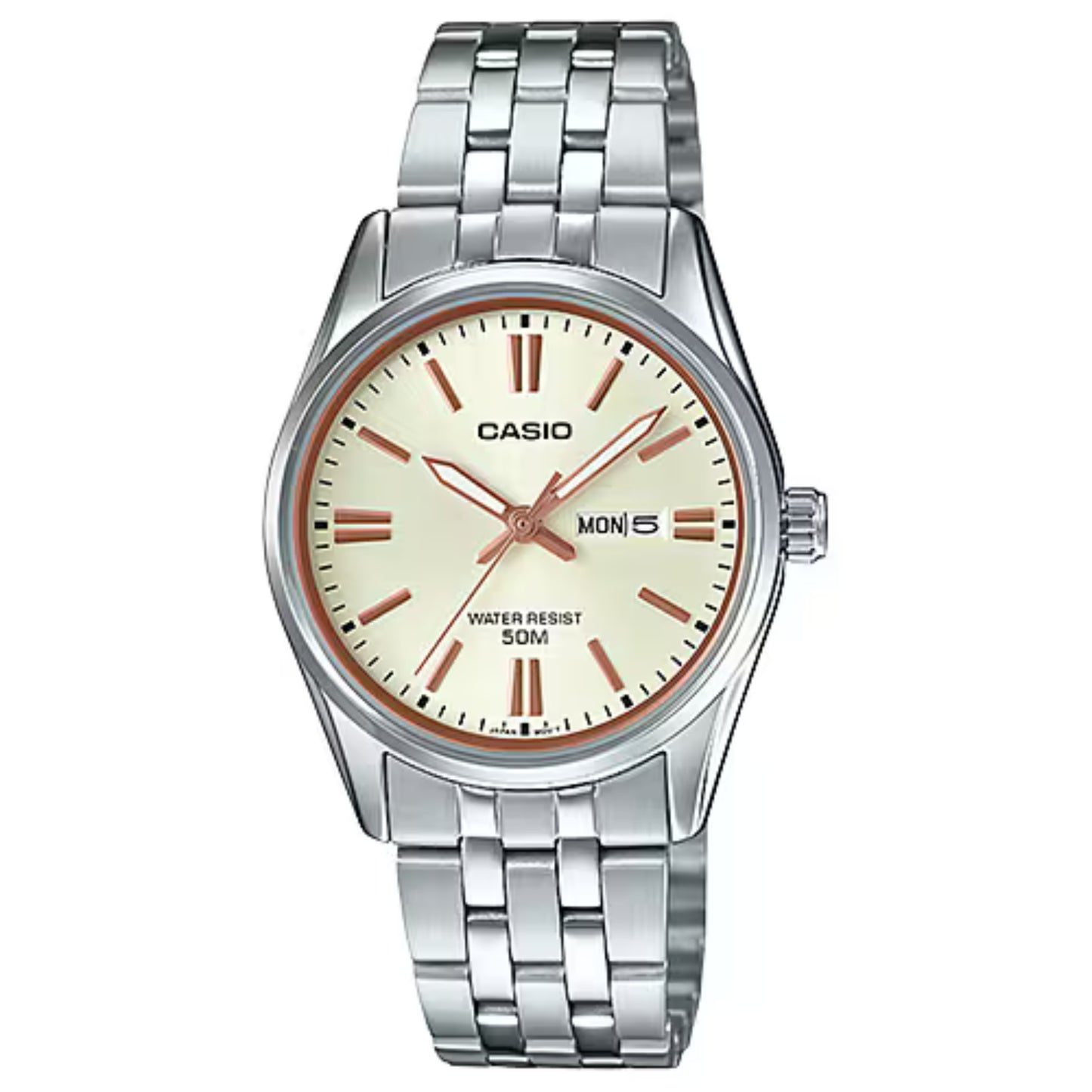 Reloj Casio Mujer LTP-1335D-9A Análogo Plateado