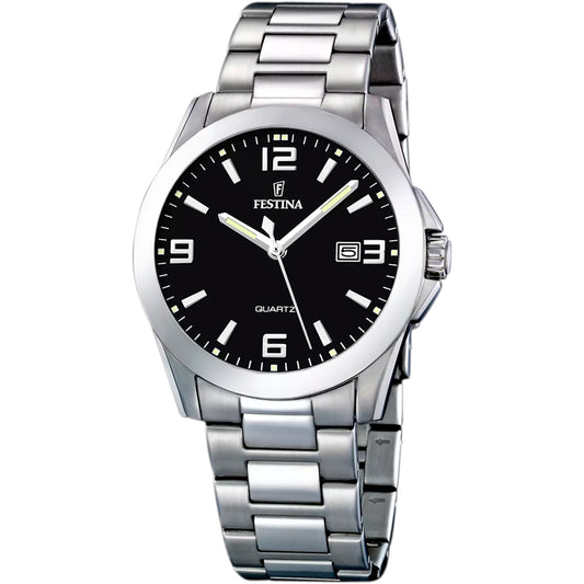 Reloj Festina Hombre F16376/4 Acero Clásico Negro