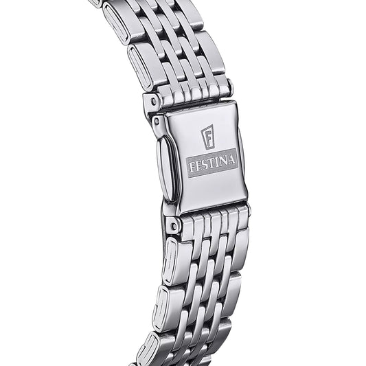 Reloj Festina Mujer F16748/2 Acero Clásico Blanco