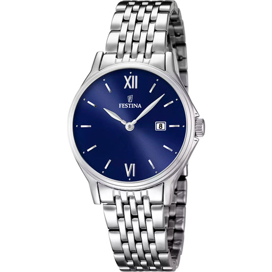 Reloj Festina Mujer F16748/3 Acero Clásico Azul
