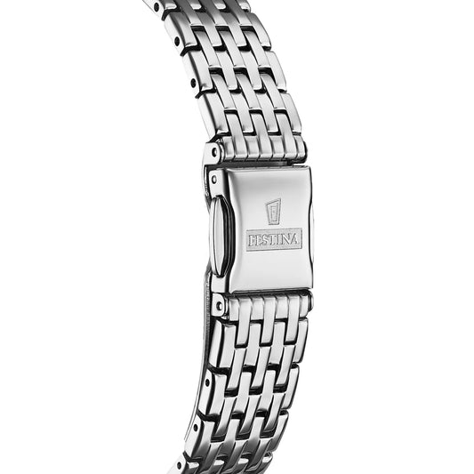 Reloj Festina F20019/4 Mujer Swiss Made Plateado