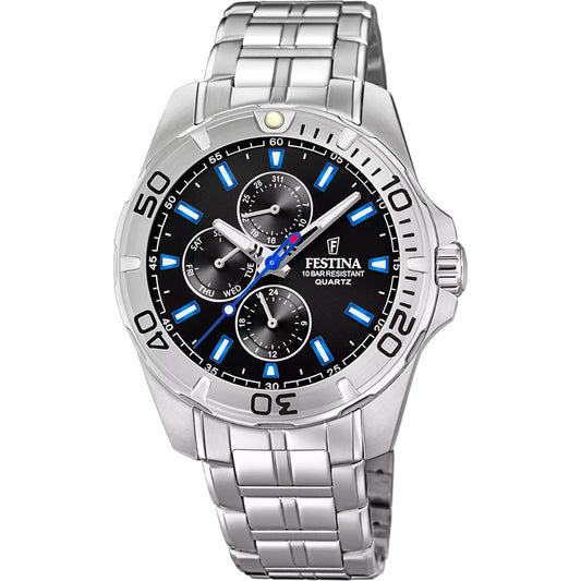 Reloj Festina Hombre  F20445/6 Multifunción Negro