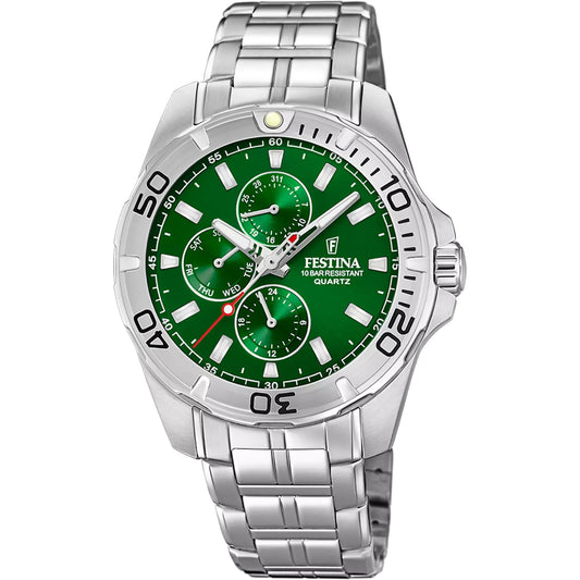 Reloj Festina Hombre F20445/7 Multifunción Verde