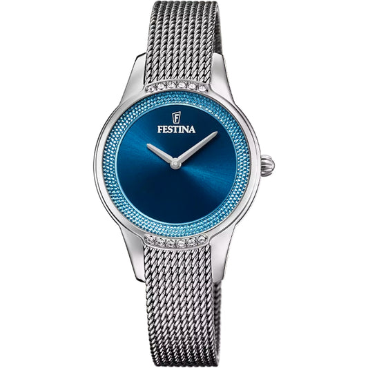 Reloj Festina Mujer F20494/2 Mademoiselle Plateado Azul