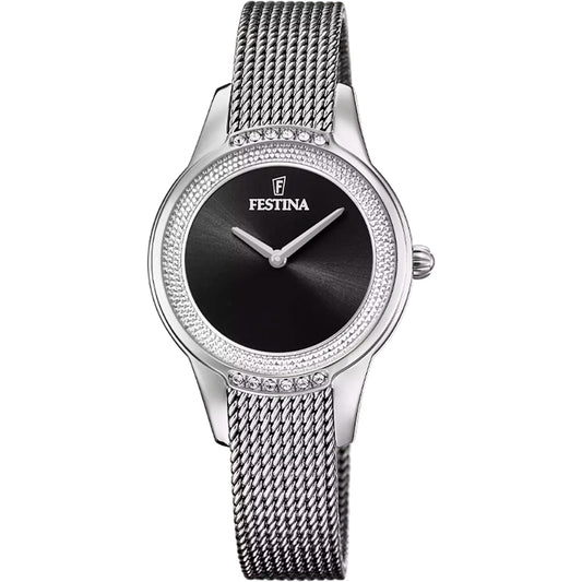 Reloj Festina Mujer F20494/3 Mademoiselle Plateado Negro