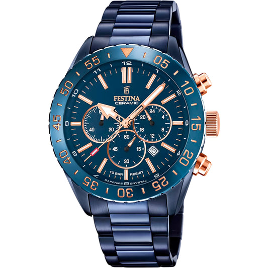 Reloj Festina Hombre F20576/1 Ceramic Azul