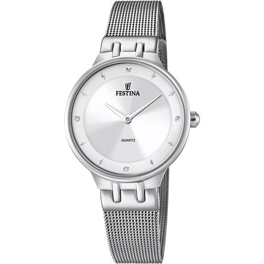 Reloj Festina Mujer F20597/1 Mademoiselle Plateado