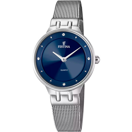 Reloj Festina Mujer F20597/3 Mademoiselle Azul Plateado