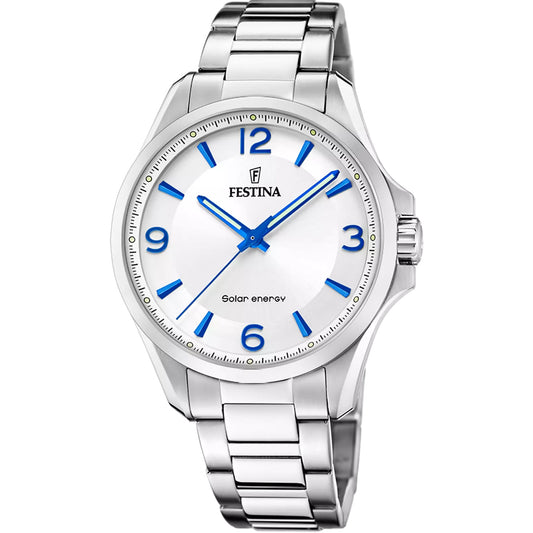 Reloj Festina Hombre F20656/1 Solar Energy Plateado