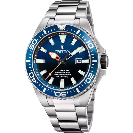 Reloj Festina Hombre F20663/1 The Originals Azul Plateado