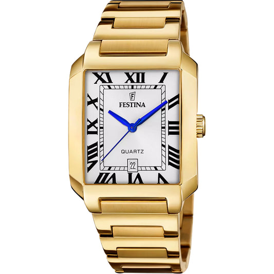 Reloj Festina Hombre F20678/1 On The Square Dorado