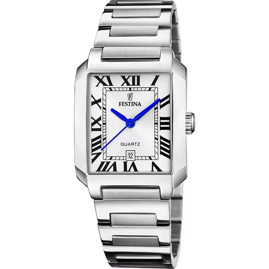 Reloj Festina Mujer F20679/1 On The Square Plateado