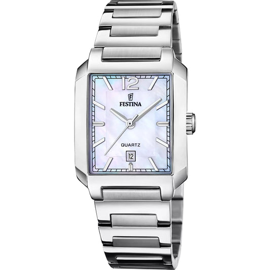 Reloj Festina Mujer F20679/2 On The Square Plateado