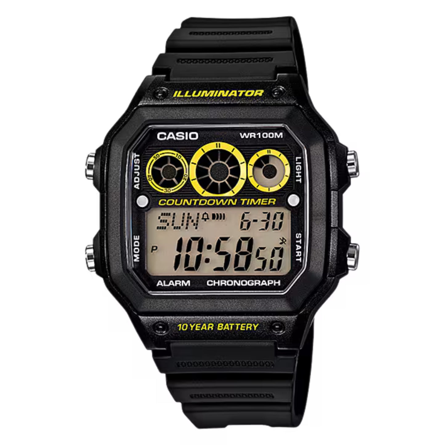 Reloj Casio Hombre AE-1300WH-1A Digital