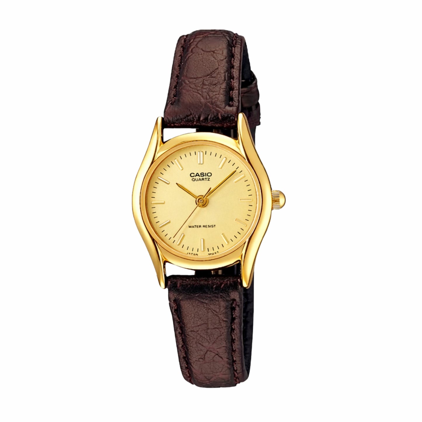 Reloj Casio Mujer LTP-1094Q-9AR Análogo Dorado Cuero