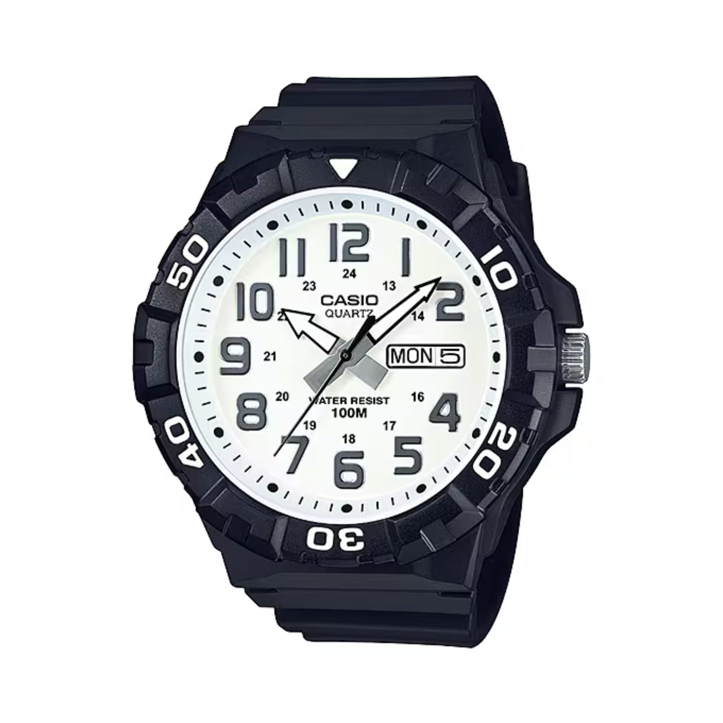 Reloj Casio MRW-210H-7AV Hombre Análogo Esfera Blanca