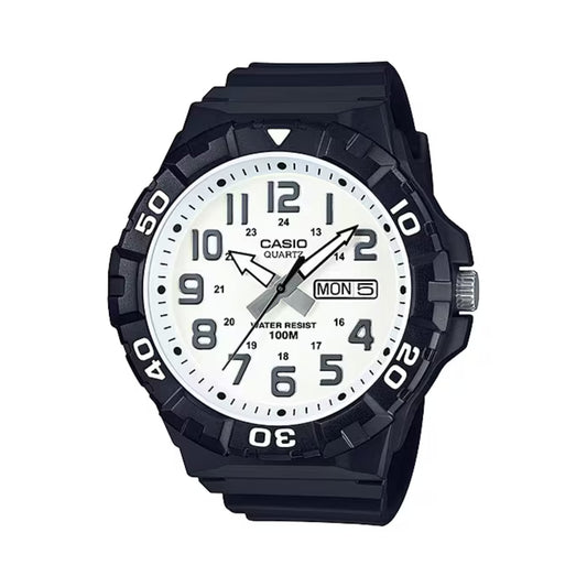 Reloj Casio MRW-210H-7AV Hombre Análogo Esfera Blanca