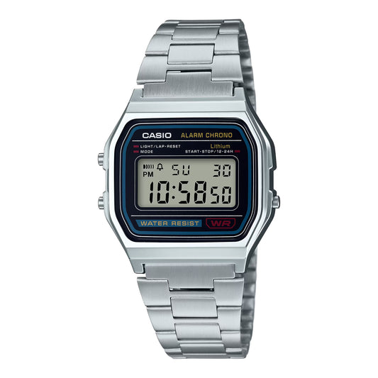 Reloj Digital Casio A158WA-1 Retro Unisex