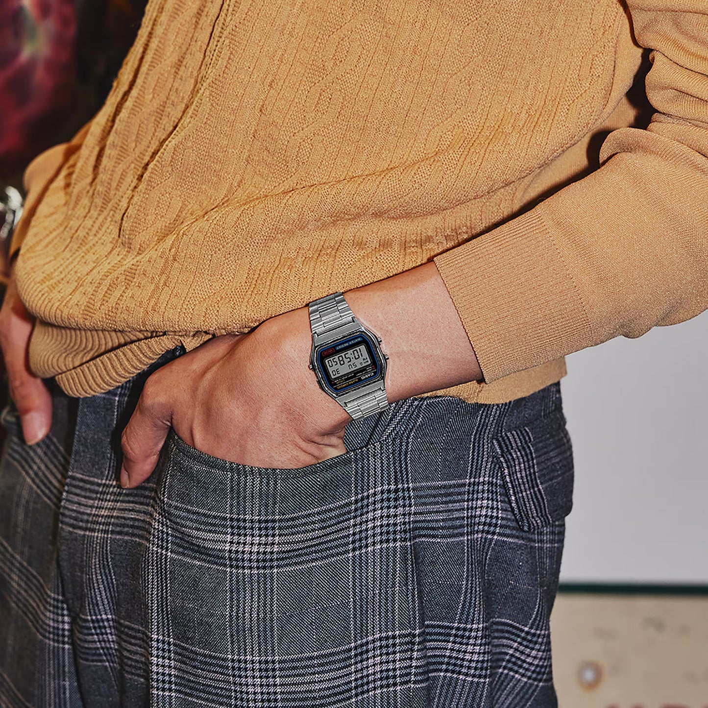 Reloj Digital Casio A158WA-1 Retro Unisex