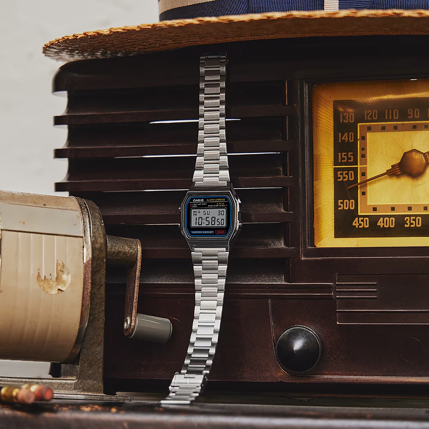 Reloj Digital Casio A158WA-1 Retro Unisex