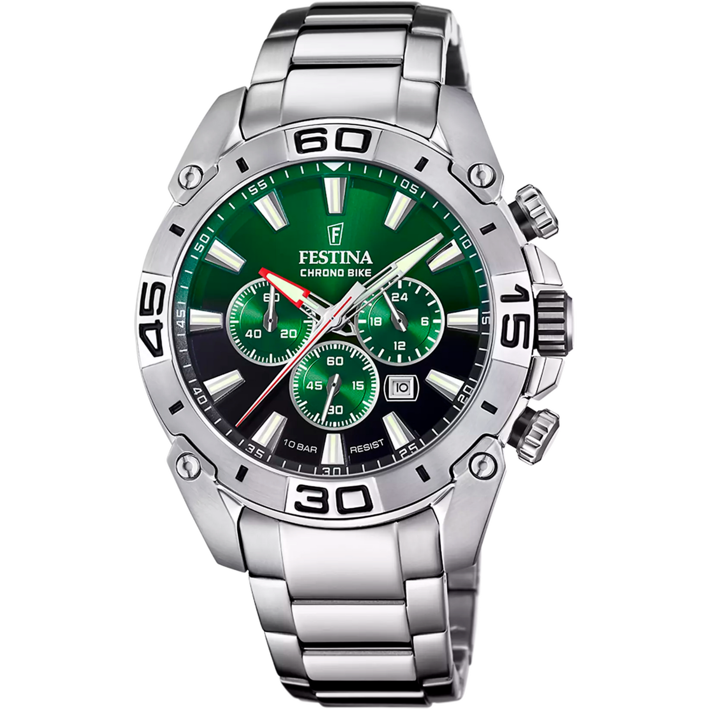 Reloj Festina F20543/3 Hombre Chrono Bike Esfera Verde