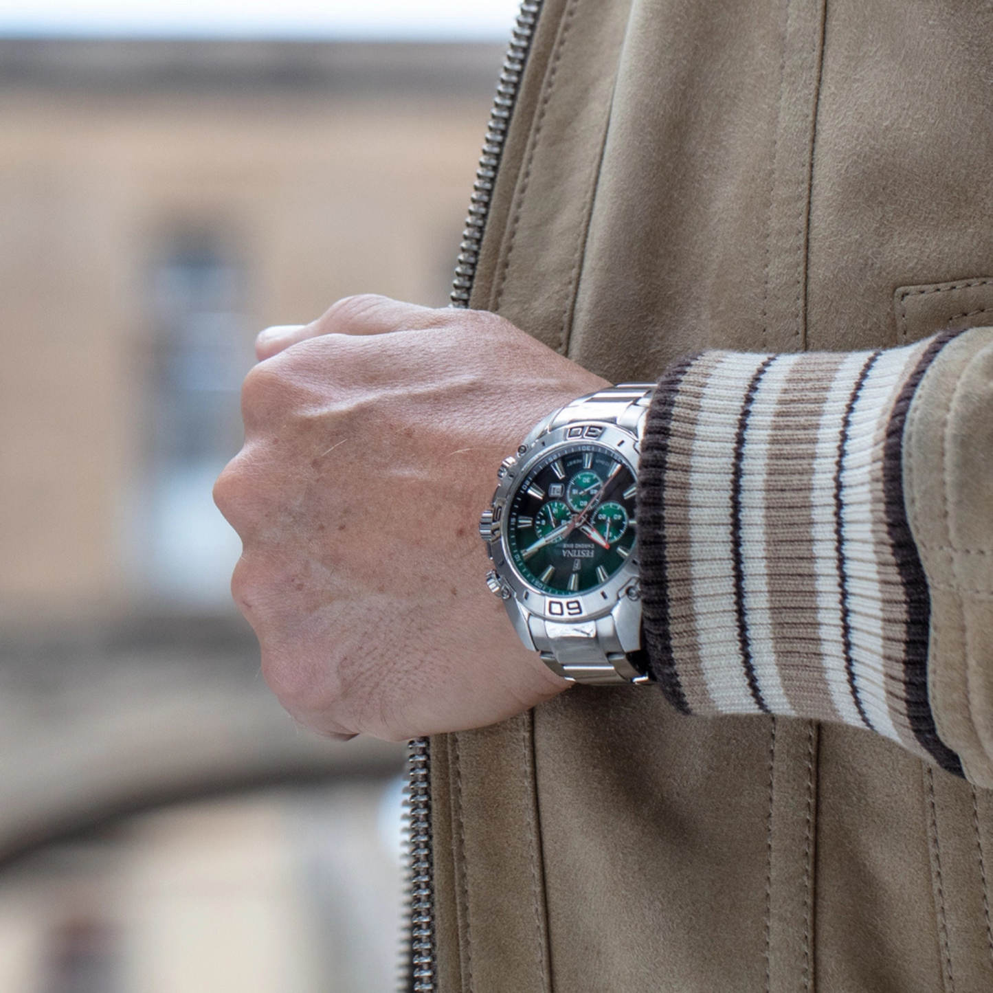 Reloj Festina F20543/3 Hombre Chrono Bike Esfera Verde