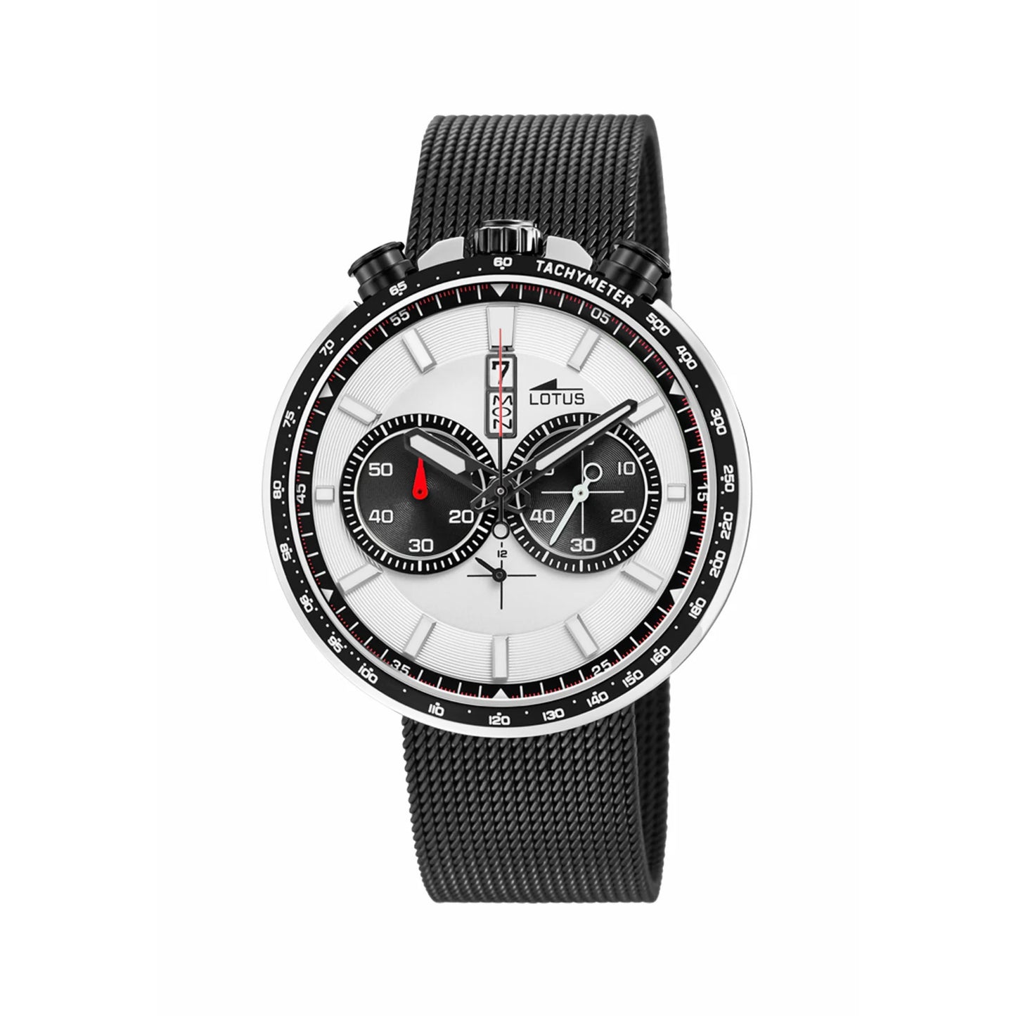 Reloj Lotus Hombre 10139/1 Chrono Esfera Blanca