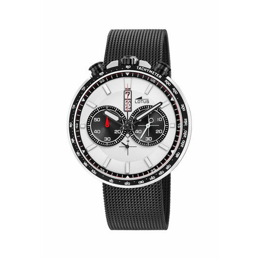 Reloj Lotus Hombre 10139/1 Chrono Esfera Blanca