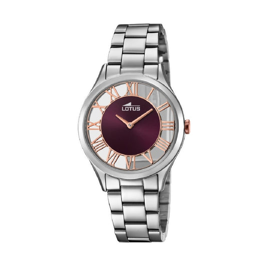 Reloj Lotus Mujer 18395/5 Trendy Burdeo