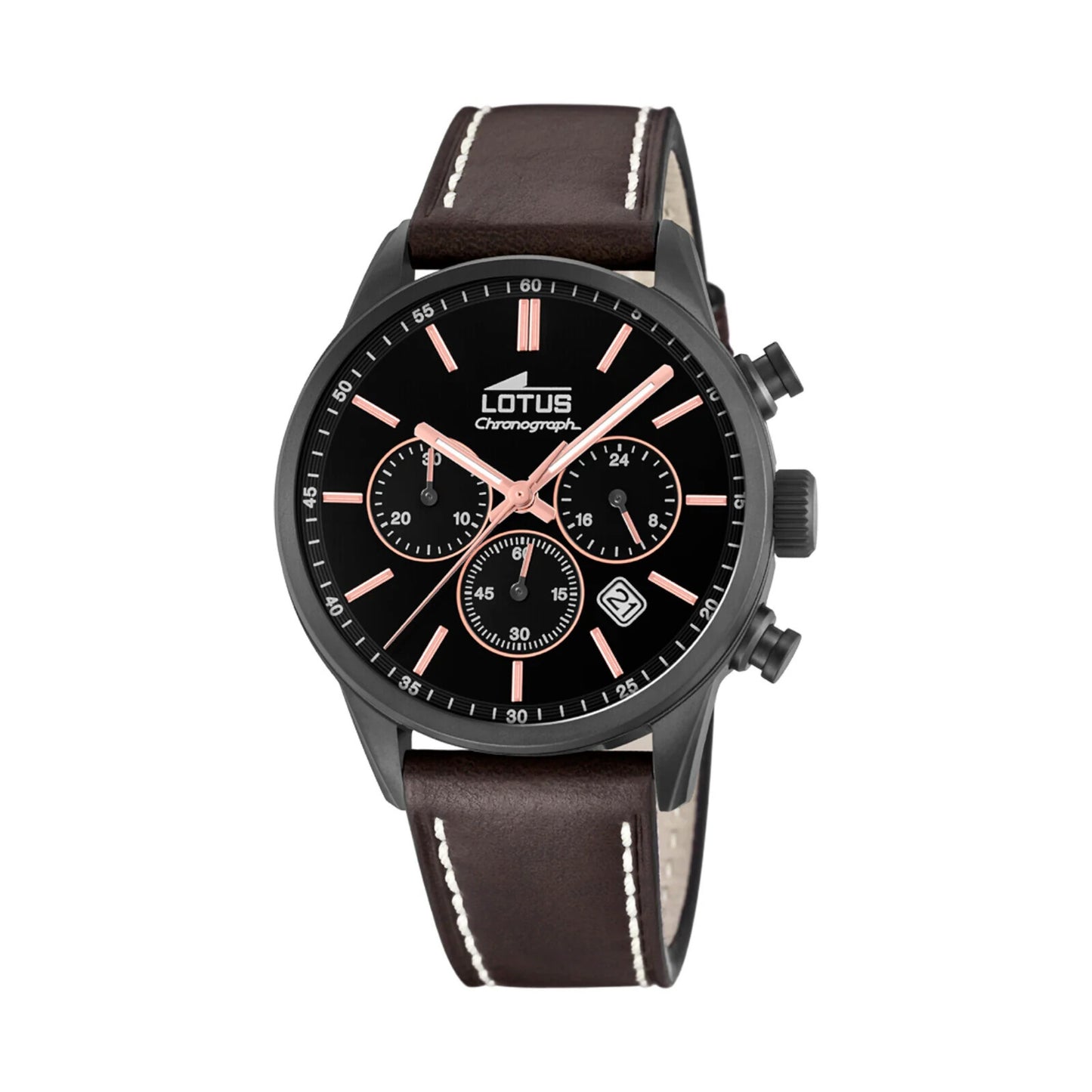 Reloj Lotus Hombre 18669/2 Cronógrafo Café